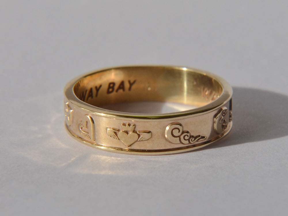 Spirit of Galway Gold Ladies Ring
