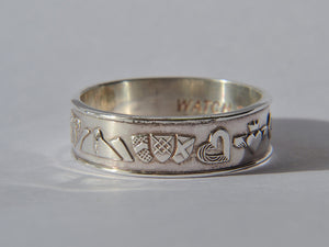 Spirit of Galway Silver Gents Ring